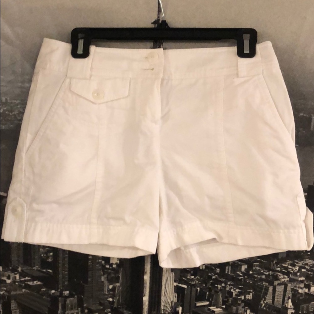 White shorts